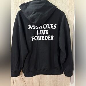 Black ALF Graphic Hoodie